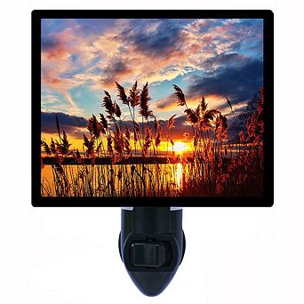 The Perfect Ending. Sunset Decorative Photo Night Light.