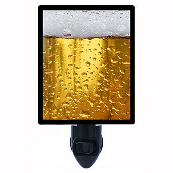 Cold Beer. Decorative Photo Night Light.