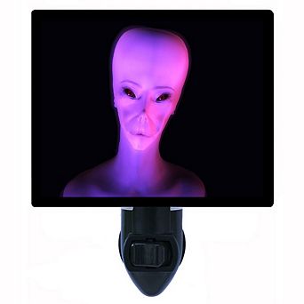 Glowing Alien. Fantasy Decorative Photo Night Light.