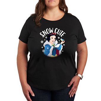Disney Princess Snow White Plus Snow Cute Graphic Tee