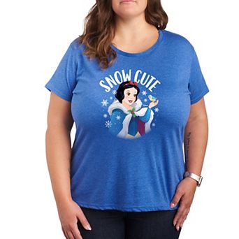 Disney Princess Snow White Plus Snow Cute Graphic Tee