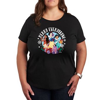 Disney Princess Plus Merry Everything Graphic Tee