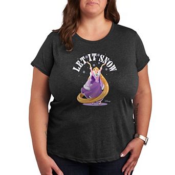 Disney Princess Rapunzel Plus Let It Snow Graphic Tee