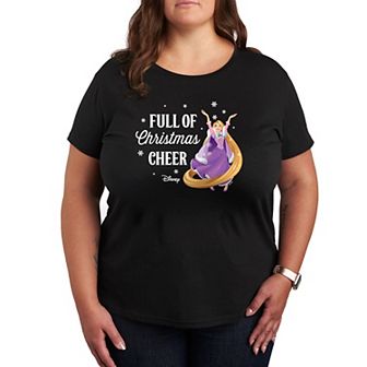Disney Princess Rapunzel Plus Full Of Christmas Cheer Graphic Tee