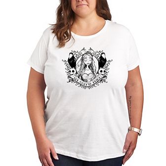 Plus Corpse Bride Crows Graphic Tee