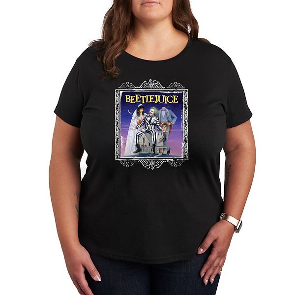 Plus Size Beetlejuice Graphic Tee