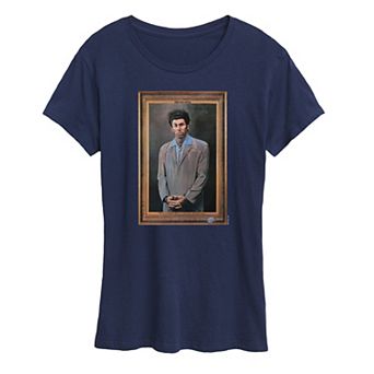 Women's Seinfeld Kramer Portrait Graphic Tee
