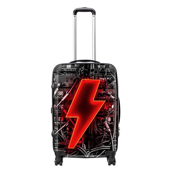 Rocksax AC/DC - Medium Suitcase - PWR Up Luggage