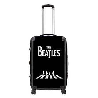 Rocksax The Beatles - Medium Suitcase Luggage - Abbey Road B/W