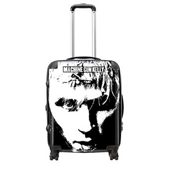 Rocksax Machine Gun Kelly - Large Suitcase Luggage - Face