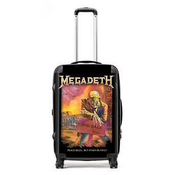 Rocksax Megadeth - Medium Suitcase Luggage - Peace Sells