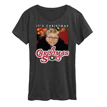 Women's A Christmas Story It's Christmas Ralph Graphic Tee