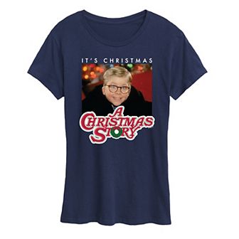 Women's A Christmas Story It's Christmas Ralph Graphic Tee
