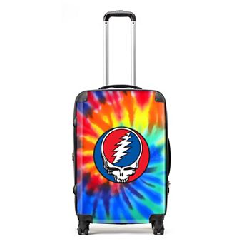 Rocksax Grateful Dead Luggage - Steal Your Face