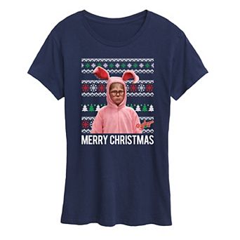 Women's A Christmas Story Merry Christmas Graphic Tee