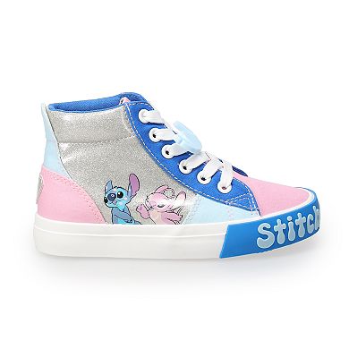 Disney's Lilo & Stitch Girls' Stitch & Angel High Top Sneakers