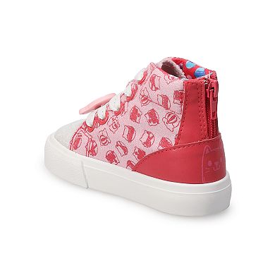 Gabby's Dollhouse Toddler Girl High Top Sneakers