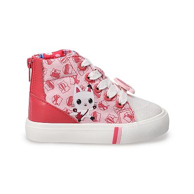 Gabby's Dollhouse Toddler Girl High Top Sneakers
