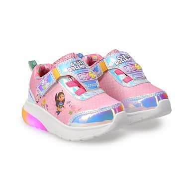 Gabby's Dollhouse Toddler Girl Light Up Sneakers