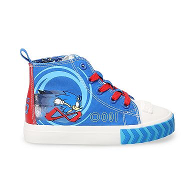 Sonic Boys High Top Sneakers