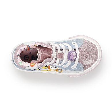 Toddler Girls' Bluey High Top Sneakers