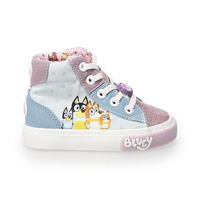 Toddler Girls' Bluey High Top Sneakers