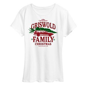 Women's National Lampoon's Christmas Vacation Griswold Family Graphic Tee