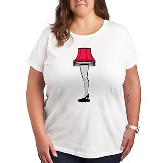 Plus A Christmas Story Leg Lamp Graphic Tee