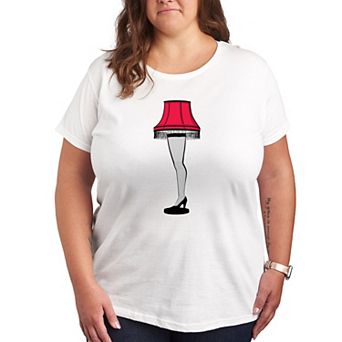 Plus A Christmas Story Leg Lamp Graphic Tee