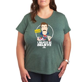 Plus Ted Lasso I Believe Graphic Tee
