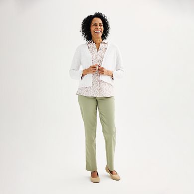 Women's Croft & Barrow® Tailored Button-Down Shirt