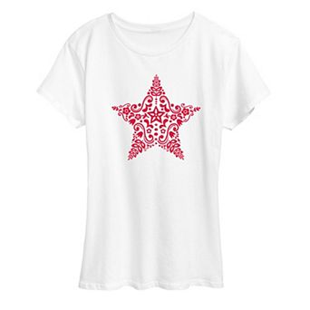 Women's Scandinavian Star Graphic Tee