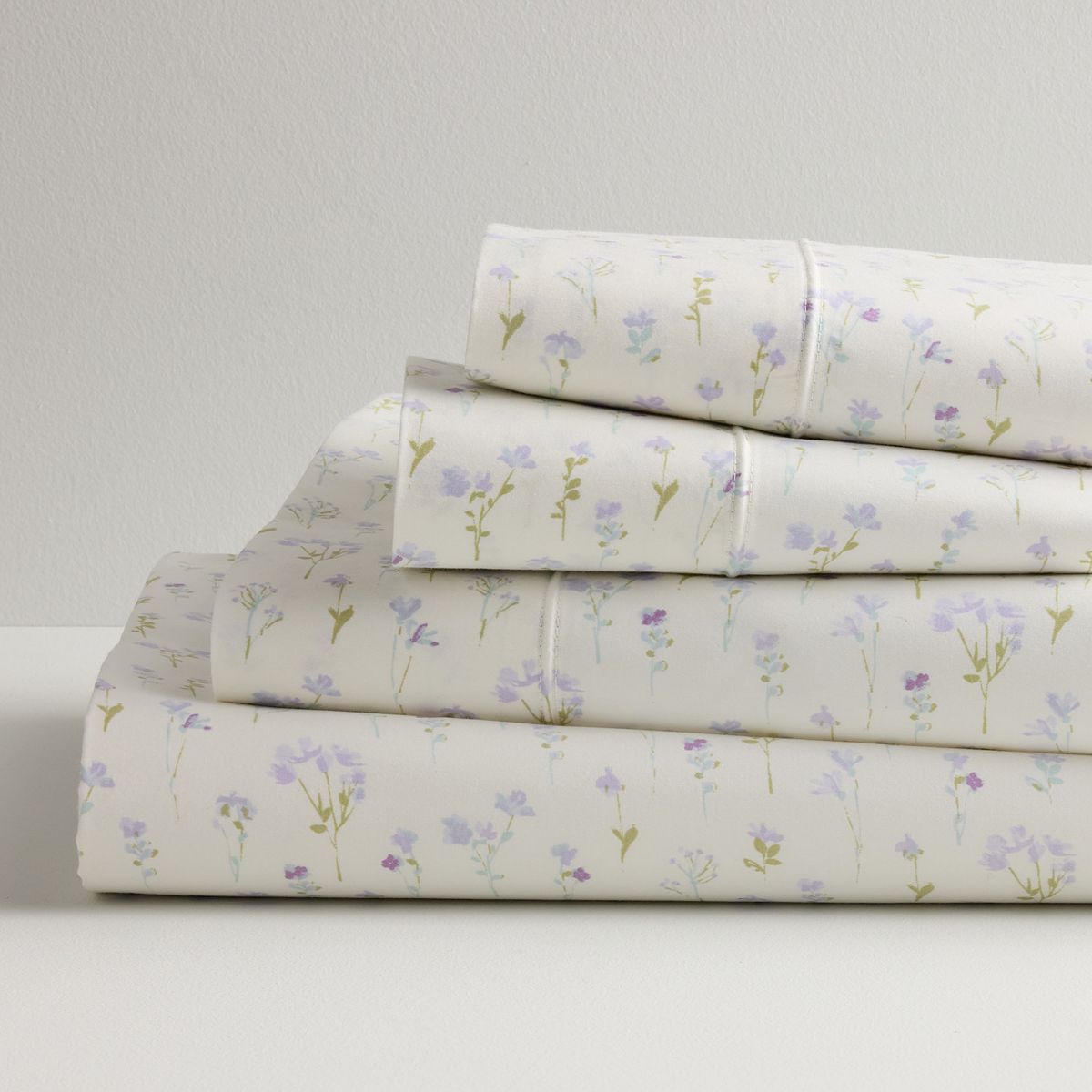 Sonoma Goods For Life® Ultimate HygroCotton® Sheet Set with Pillowcases - Lavender Fields, QUEEN SET