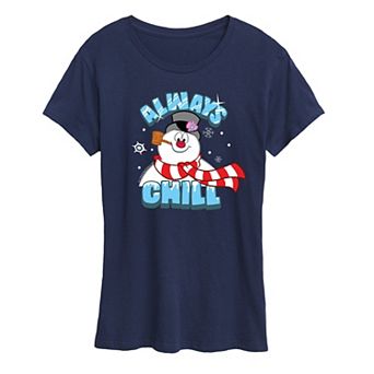 Junior's Frosty The Snowman Frosty Always Chill Tee