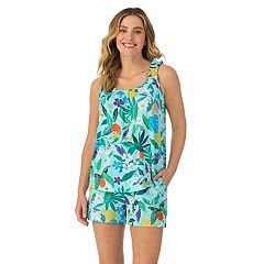 V-Neck Hardware One-Piece Swimsuit