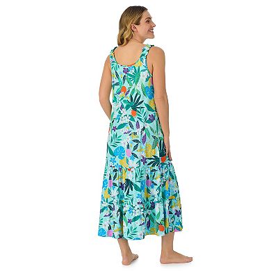 Women's Cuddl Duds® Cozy Tiered Maxi Nightgown