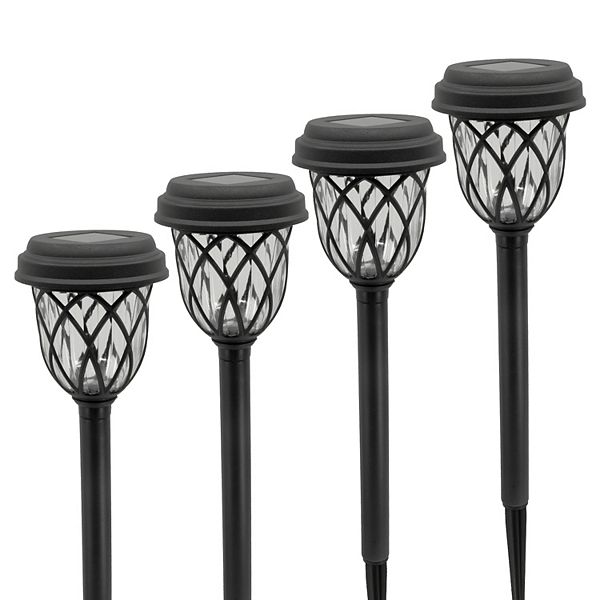 Crosslight Everly Solar Path Light 4-piece Set