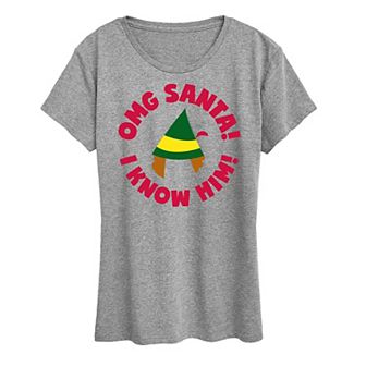 Junior's Elf OMG Santa Tee
