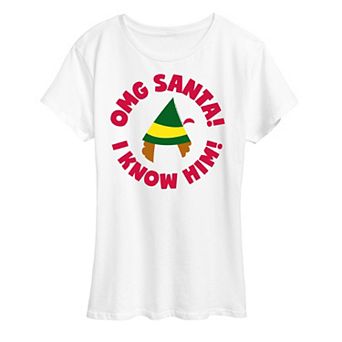 Junior's Elf OMG Santa Tee