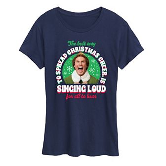 Junior's Elf Singing Elf Tee