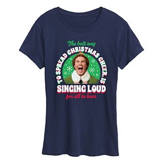 Junior's Elf Singing Elf Tee