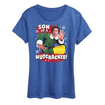 Junior's Elf Son Of A Nutcracker Tee