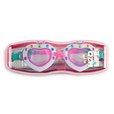 Kid's Pan Oceanic Rainbow Heart Goggles & Case