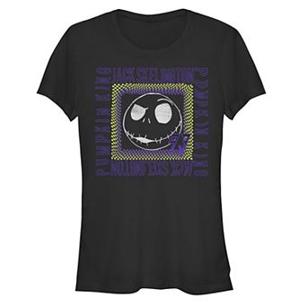 Juniors' The Nightmare Before Christmas Jack Skate Graphic Tee