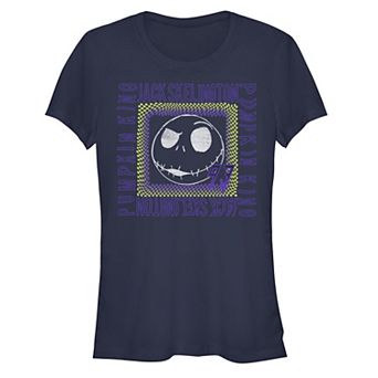 Juniors' The Nightmare Before Christmas Jack Skate Graphic Tee