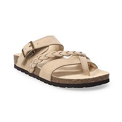 OFFICE Soul Searcher Hardware Mules Tan - Women's Sandals