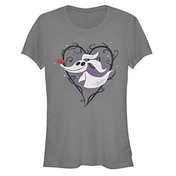 Juniors' The Nightmare Before Christmas Zero The Dog Graphic Tee
