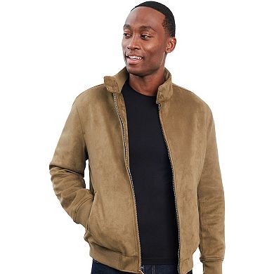 Men's TOWER by London Fog Faux Suede Harrington Jacket