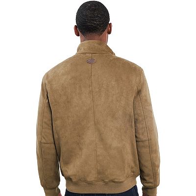 Men's London Fog Faux Suede Harrington Jacket