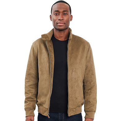 Men's London Fog Faux Suede Harrington Jacket